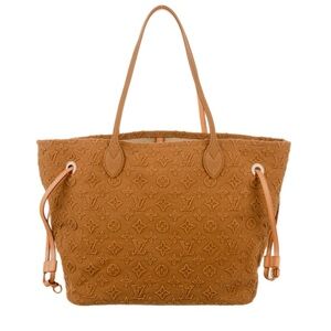 Limited Edition Louis Vuitton Stone Neverfull MM – Authentic Cruise 2013